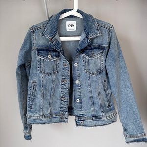 Zara denim jacket, size M